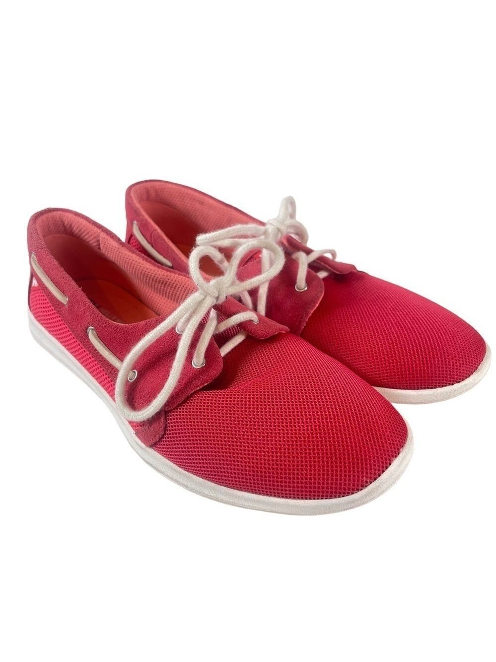 Helly Hansen Lillesand Ortholite Pink Mesh Walking Sneakers Womens 7.5 Coastal